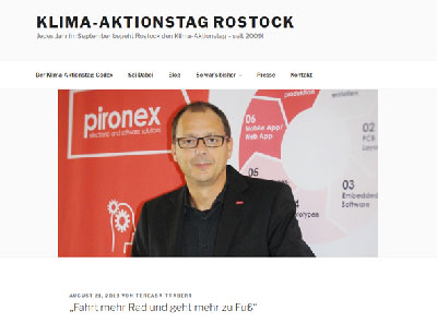 pironex GmbH mit dem Laufspiel auf dem Klimaaktionstag 2019